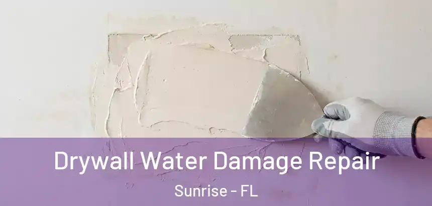  Drywall Water Damage Repair Sunrise - FL