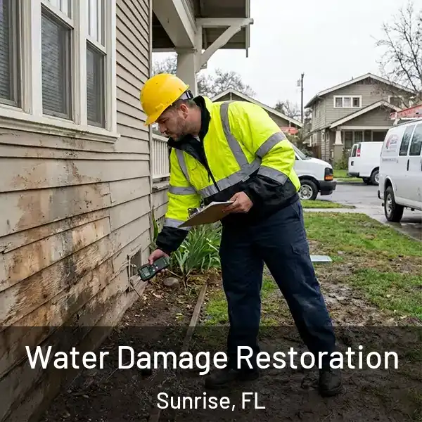  Water Damage Restoration Sunrise, FL